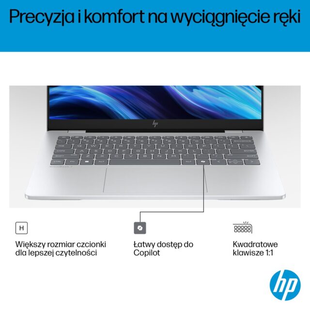 HP OmniBook 7 AI 14-fr0221nw Ultra 5 225U 14 2K 300nits AG 16GB LPDDR5-5200 SSD512 Intel Graphics Cam 5 Mpx IR 68Wh Win11 Glacial Silver 2Y - imagine 10