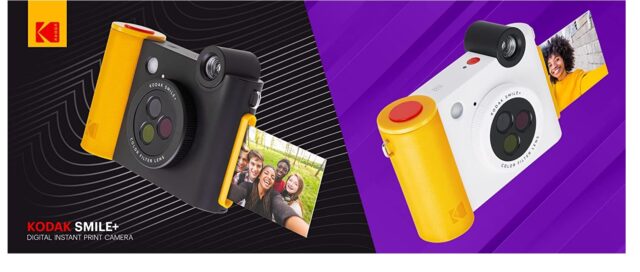 INSTANT CAMERA KODAK SMILE+ 2X3 BLACK - imagine 4