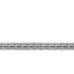 Stainless steel corrugated bathroom handrail 80 cm