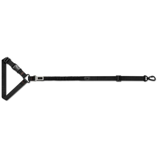 Universal leash Spigen PS100 belt for dog for car black - imagine 2