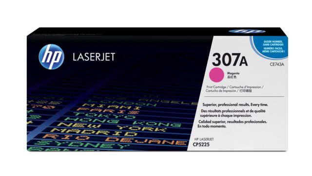 HP 307A Magenta Original LaserJet Toner Cartridge - imagine 2