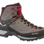 Salewa MTN Trainer Mid GTX Male Adult Charcoal  Grey  Red