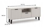 RTV SCANDI 2D1S SLIM CASMERE COLOUR - imagine 4