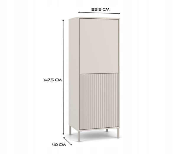 KAMARO 2DK SLIM/GŁ SHOWROOM CASMERE COLOUR - imagine 4