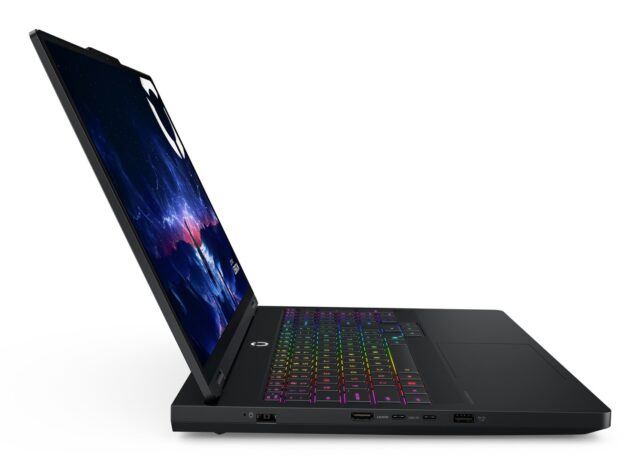 Lenovo Legion Pro 5 16IAX10 Intel Core Ultra 7 255HX Laptop 40.6 cm (16 ) WQXGA 32 GB DDR5-SDRAM 1 TB SSD NVIDIA GeForce RTX 5060 Wi-Fi 7 (802.11be) Windows 11 Home Black - imagine 10