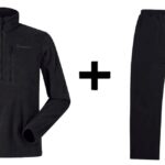 Bluza Berghaus Prism PT HZ  roz. L Czarna + Berghaus HILLWALKER OVRTRS AM BLK/BLK roz. L