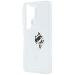 Case Karl Lagerfeld IML Peekaboo         Choupette MagSafe for Samsung Galaxy S26 Ultra transparent - imagine 7