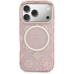 Etui Guess IML Peony Dot MagSafe do       iPhone 17 Pro różowy - imagine 3