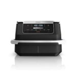 Ninja AF550EU fryer Double 6.6 L Stand-alone 2470 W Hot air fryer Black  Silver
