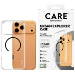 Case CARE by PanzerGlass Flagship Urban Explorer w. Black MagSafe for iPhone 17 Pro Max transparent