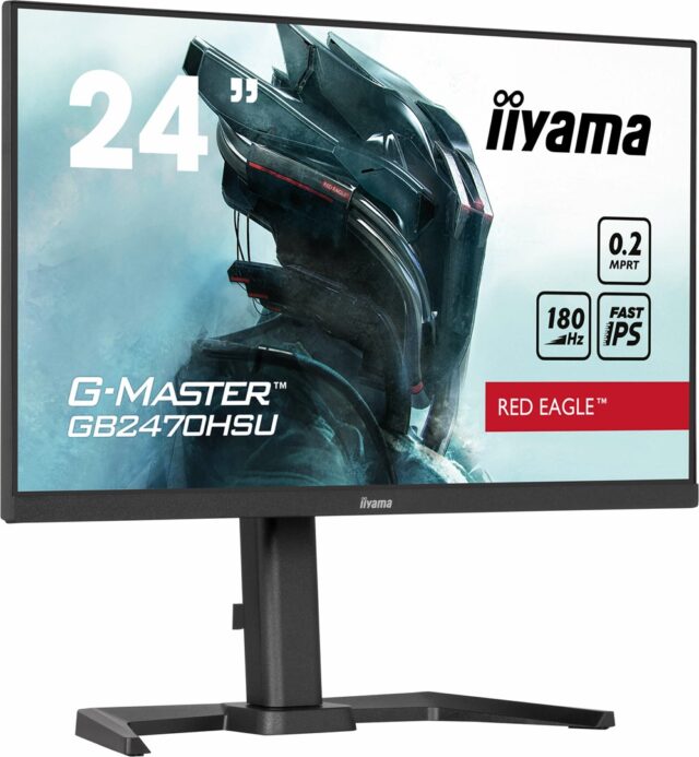 iiyama G-MASTER GB2470HSU-B6 computer monitor 60.5 cm (23.8 ) 1920 x 1080 pixels Full HD LCD Black - imagine 3
