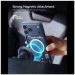 Uchwyt samochodowy do kratki              wentylacyjnej Spigen Essential indukcyjny Qi2 15W MagSafe czarny - imagine 3