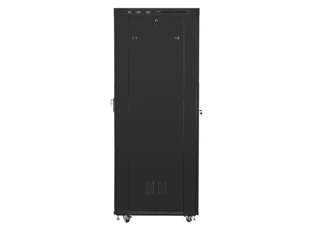 Lanberg FF01-8227-23BL rack cabinet 27U Freestanding rack Black - imagine 3