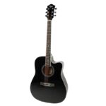 V-TONE AG Two BK - 4/4 acoustic guitar  black - imagine 2