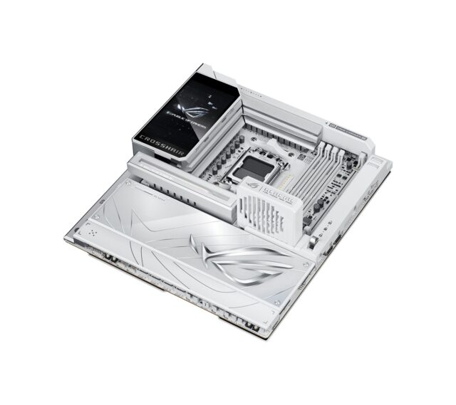 ASUS ROG CROSSHAIR X870E GLACIAL AMD X870E Socket AM5 Extended ATX - imagine 8