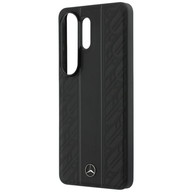 Case Mercedes Laurel Leaves Vertical     Stripes MagSafe for Samsung Galaxy S26 Ultra black - imagine 6
