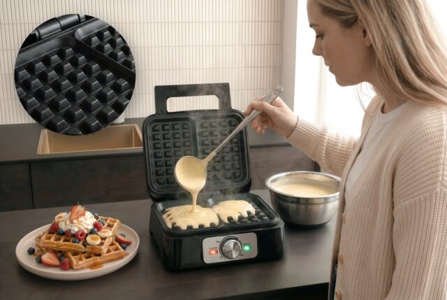 PROMIS Waffle Maker for 2 Waffles - imagine 3