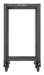 OPEN RACK 18U 600X800 BLACK LANBERG - imagine 3