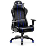 Gaming chair Diablo Chairs X-One 2.0 Normal Size black-blue