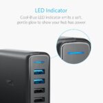 Anker PowerPort Speed 5  63W 5 Port USB Charger  Power Adapters with Quick Charge 3.0 - imagine 6