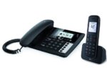 Telekom Sinus PA 207 Plus 1 Analog/DECT telephone Caller ID Black