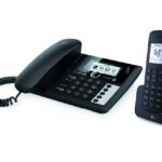 Telekom Sinus PA 207 Plus 1 Analog/DECT telephone Caller ID Black