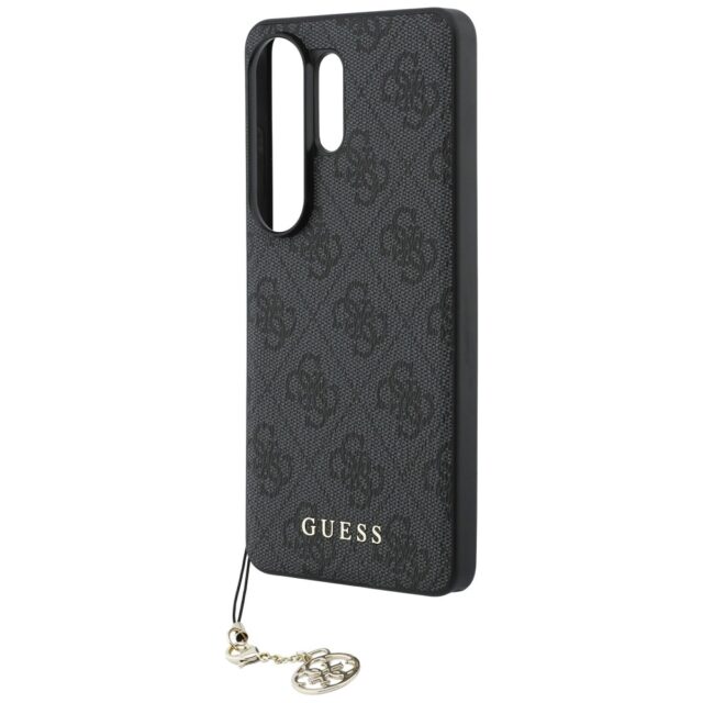 Case Guess 4G Classic Logo Charm MagSafe for Samsung Galaxy S26 Ultra black - imagine 5