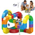 EXTRALINK TOYS ZESTAW TORÓW MAGNETYCZNYCH KOLEJKA MAGNETYCZNA MAGNETIC LEVITATION (150 SZT.)