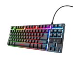 Trust GXT 833 Thado keyboard Gaming USB Dutch Black  Silver