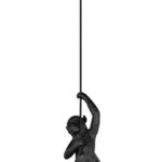 LUMINAIRE PENDANT E14 BLACK