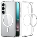 Etui Spigen Ultra Hybrid Mag MagSafe do  Samsung Galaxy S26 clear white - imagine 10