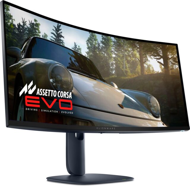 Alienware AW3425DW computer monitor 86.4 cm (34 ) 3440 x 1440 pixels Wide Quad HD QD-OLED Blue - imagine 2