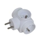 Esperanza ELK302W Electrical Splitter 3 sockets White - imagine 2