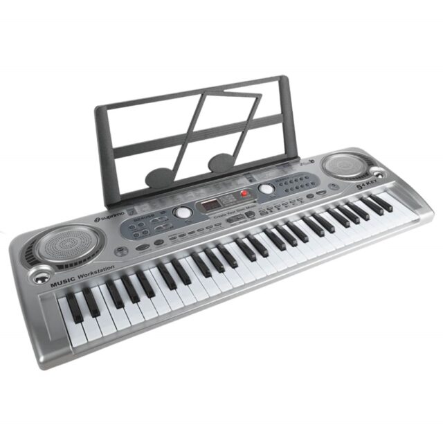SUPRIMO 824 USB - keyboard with microphone for learning to play  designed for children - imagine 3