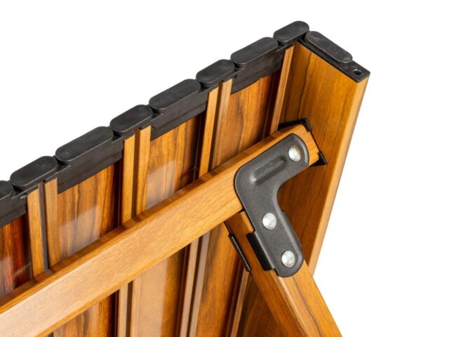 Folding camping garden table DREVO 90cm - imagine 5