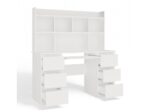 KUBA Desk Set + Extension Piece  White - imagine 7
