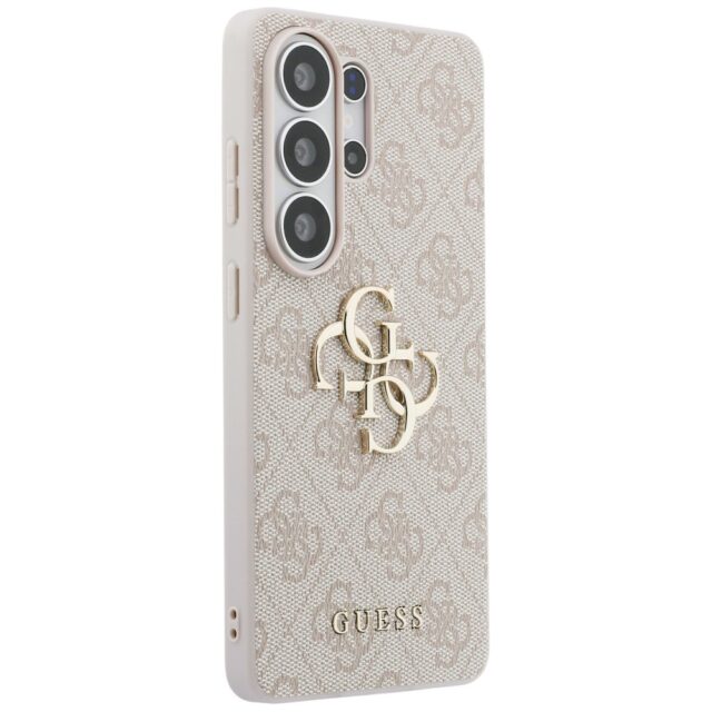 Case Guess 4G Big Metal Logo for Samsung  Galaxy S26 Ultra pink - imagine 5