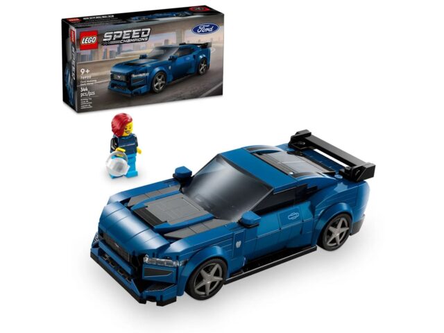 LEGO SPEED CHAMPIONS 76920 Ford Mustang Dark Horse Sports Car - imagine 4