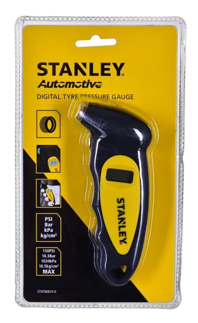 DIGITAL TYRE PRESSURE GAUGE STANLEY STHT80874-0 - imagine 2