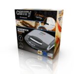 Camry Premium CR 3018 sandwich maker 700 W Black  Silver - imagine 4