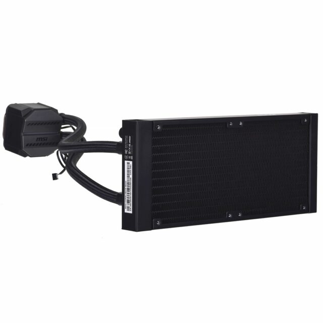 MSI MAG CORELIQUID M240 computer cooling system Processor All-in-one liquid cooler 24 cm Black - imagine 4