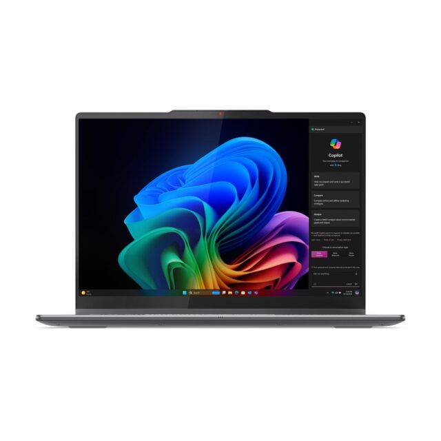 Lenovo Yoga 7 2-in-1 14ILL10 Copilot+ PC Intel Core Ultra 5 226V Hybrid (2-in-1) 35.6 cm (14 ) Touchscreen WUXGA 16 GB LPDDR5x-SDRAM 1 TB SSD Wi-Fi 7 (802.11be) Windows 11 Home English Grey - imagine 2