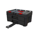 Toolbox KETER Stack'N'Roll (17210832/253384) 2 drawers Black