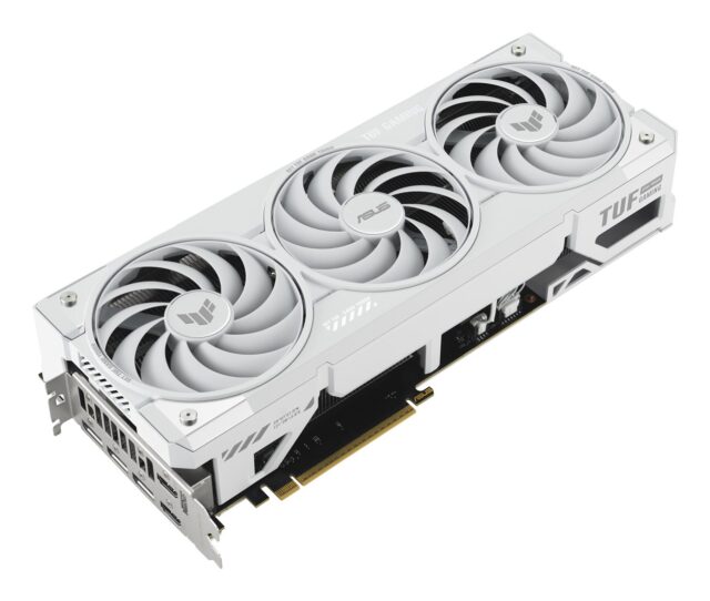 ASUS TUF Gaming RTX 5070 Ti 16 GB OC White graphics card - imagine 5