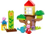 Blocks LEGO DUPLO 10431 Peppa Pig Garden and Tree House - imagine 4