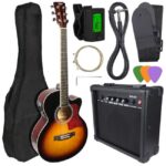 V-TONE EAG SET SB - set (4/4 electro-acoustic guitar  sunburst + amplifier)