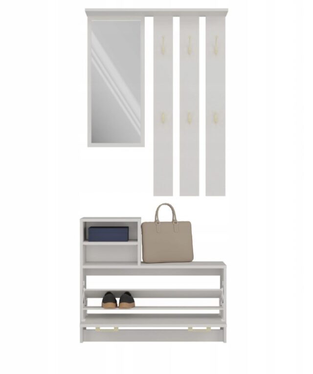 Wardrobe  Shoe cabinet / Cashmere GS1 - imagine 3