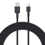 AUKEY CB-NAC1 USB cable 1 m USB A USB C Black - imagine 2