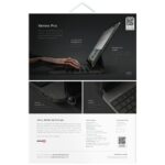 Case UNIQ Venno Pro Magnetic Smart with keyboard for iPad Pro 11" M4 (2024) bl - imagine 8