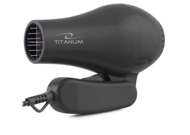 TITANUM TBH003K Hair dryer Black 750 W - imagine 2